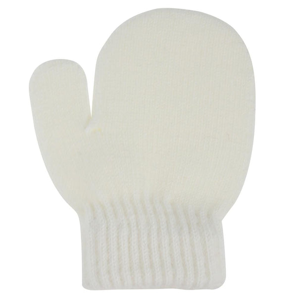 Capelli New York Infant Girls Knit Beanie And Mittens 2pc Set