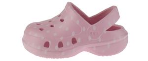 Capelli New York Infant Girls Polka Dot Printed Injected EVA Clog