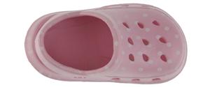 Capelli New York Infant Girls Polka Dot Printed Injected EVA Clog