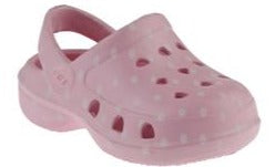 capelli new york Infant Girls Polka Dot Printed Injected EVA Clog