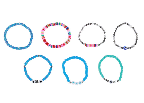 Capelli New York Kids' Mixed 7pk Beaded Bracelet Set
