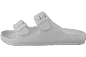 Capelli New York Ladies Double Strap Injected EVA Sandal With Buckles