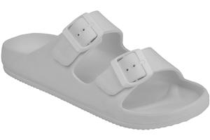 capelli new york Ladies Double Strap Injected EVA Sandal with Buckles