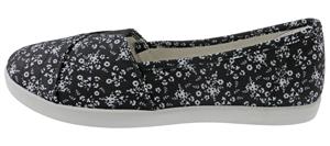 Capelli New York Ladies Printed Fabric Slip-On Sneaker