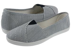 Capelli New York Ladies Printed Fabric Slip-On Sneaker