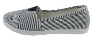 Capelli New York Ladies Printed Fabric Slip-On Sneaker