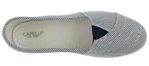 Capelli New York Ladies Printed Fabric Slip-On Sneaker