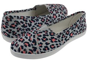 Capelli New York Ladies Printed Fabric Slip-On Sneaker