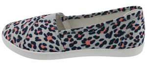 Capelli New York Ladies Printed Fabric Slip-On Sneaker