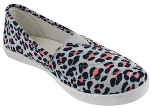 capelli new york Ladies Printed Fabric Slip-On Sneaker