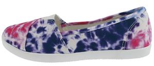 Capelli New York Ladies Printed Fabric Slip-On Sneaker