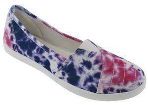 capelli new york Ladies Printed Fabric Slip-On Sneaker