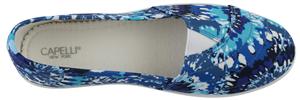 Capelli New York Ladies Printed Fabric Slip-On Sneaker