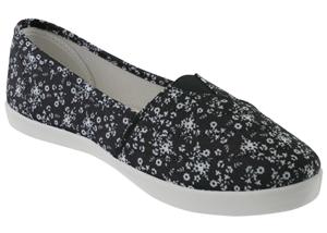capelli new york Ladies Printed Fabric Slip-On Sneaker