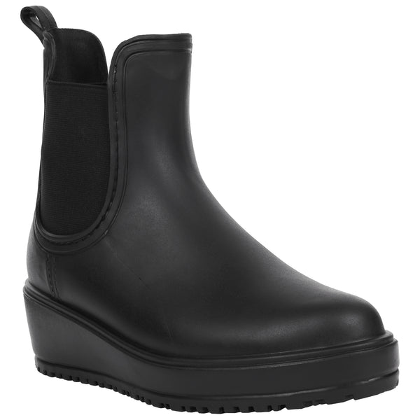 capelli new york Ladies Slip-On Jelly Wedge Rain Boot capelli new york Ladies Slip-On Jelly Wedge Rain Boot