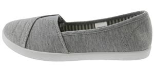 Capelli New York Ladies Solid Jersey Fabric Slip-On Sneaker