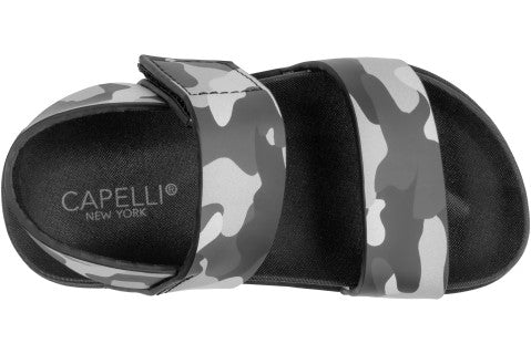 Capelli New York Toddler Boys Camo Double Strap Sandal