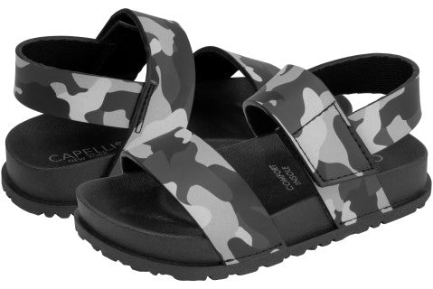 Capelli New York Toddler Boys Camo Double Strap Sandal