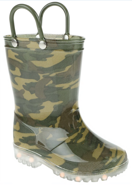 capelli new york Toddler Boys Camo Printed Rain Boot
