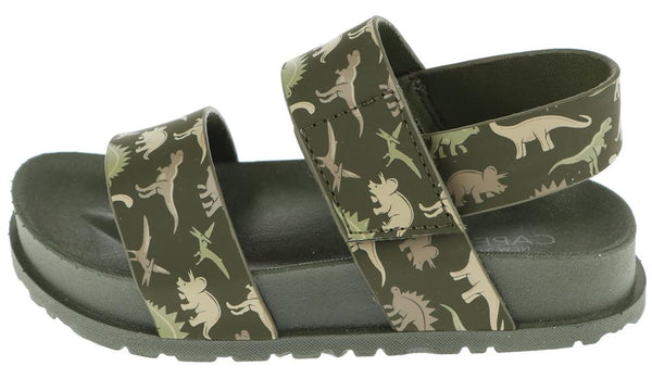 Capelli New York Toddler Boys Dino Double Strap Sandal