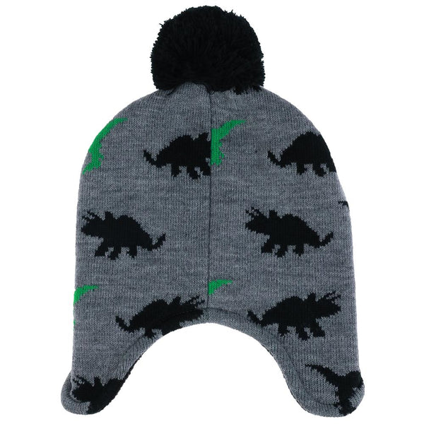 Capelli New York Toddler Boys Dino Hat And Mittens 2pc Set