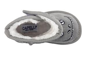 Capelli New York Toddler Boys Faux Suede Boot With Dino Embroidery