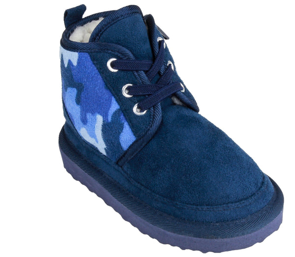 capelli new york Toddler Boys Faux Suede Camo Print Boot