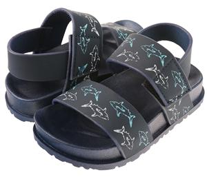 Capelli New York Toddler Boys Swimming Sharks Double Strap Sandal