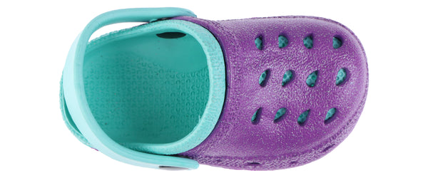 Capelli New York Toddler Girls Allover Glitter Injected EVA Clog