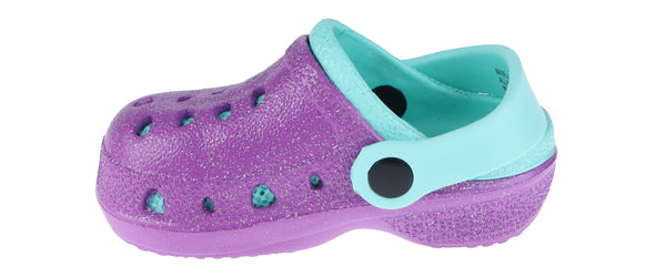 Capelli New York Toddler Girls Allover Glitter Injected EVA Clog
