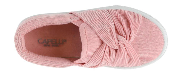 Capelli New York Toddler Girls Corduroy Slip On Sneakers