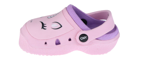 Capelli New York Toddler Girls Pretty Unicorn Injected EVA Two Tone Clog