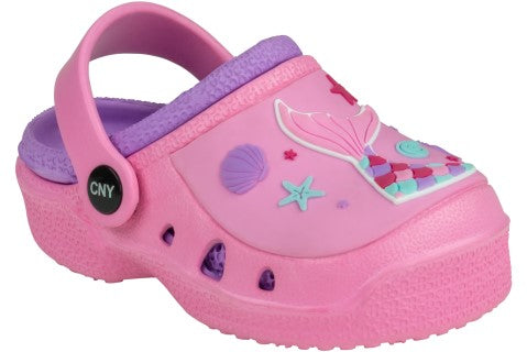 capelli new york Toddler Girls Underwater Mermaid Molded Injected EVA Clog