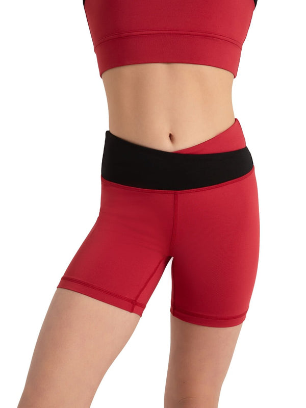 capezio C'Est La Vie Enchanté Bike Short - Child