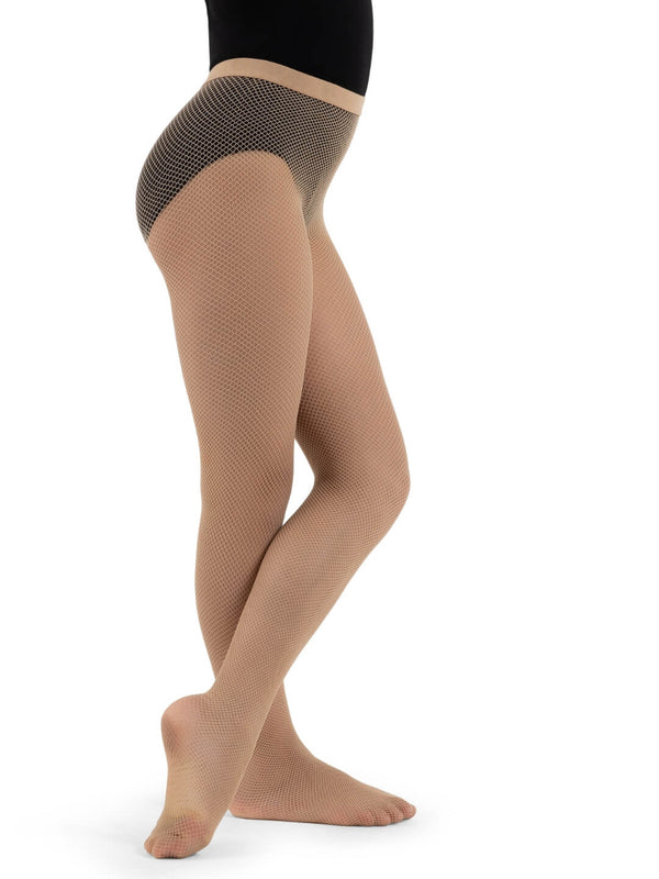 Capezio Classic Fishnet Seamless Tight - Girls