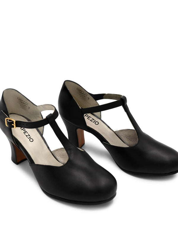 Capezio Closed Toe T-Strap Character Shoe