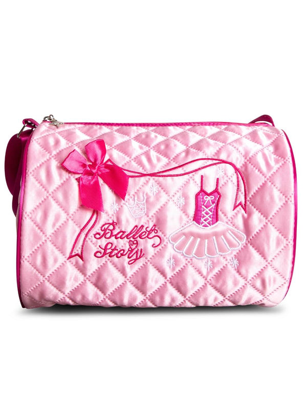 capezio Embroidered Barrel Bag