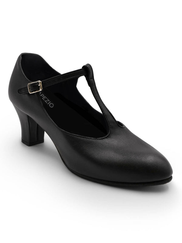 capezio Jr. Footlight T-Strap Character Shoe