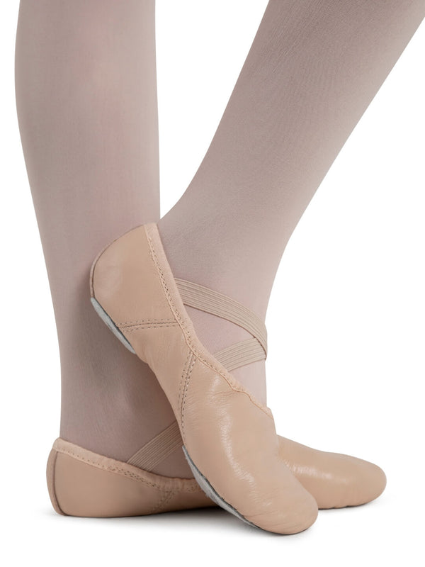 capezio Leather Juliet Ballet Shoe - Child