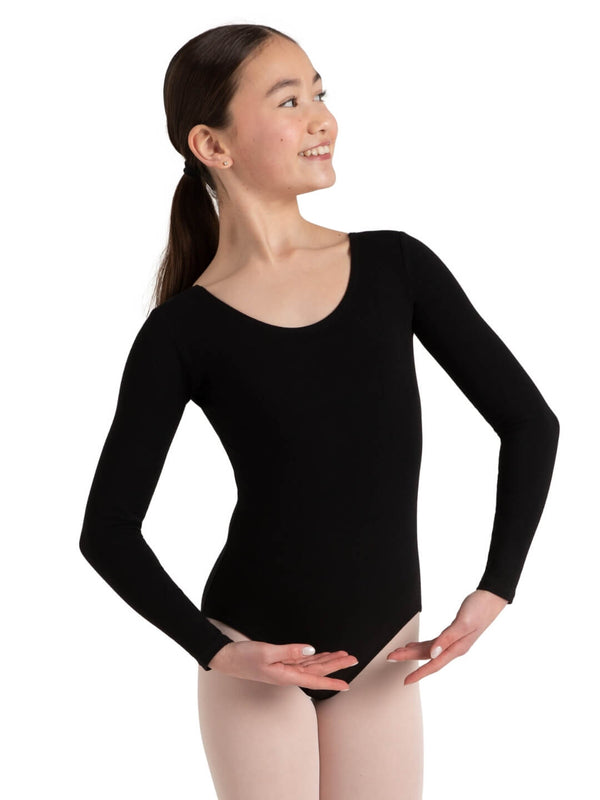 capezio Long Sleeve Leotard - Girls