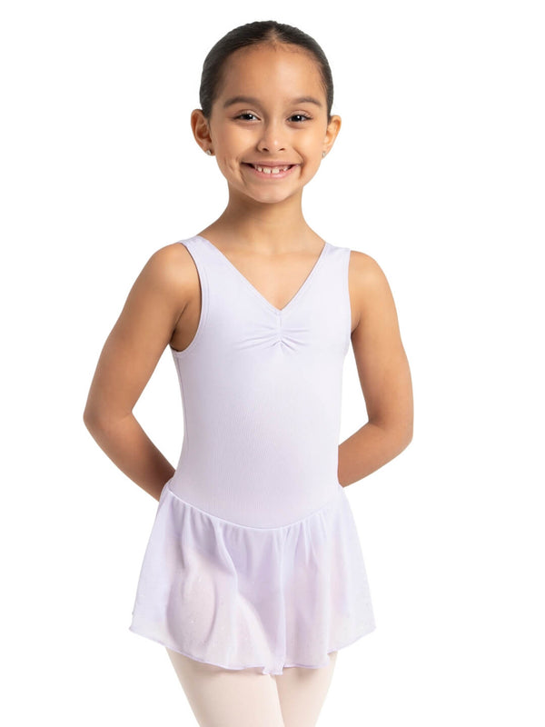Capezio Pinch Front Tank Dress - Girls