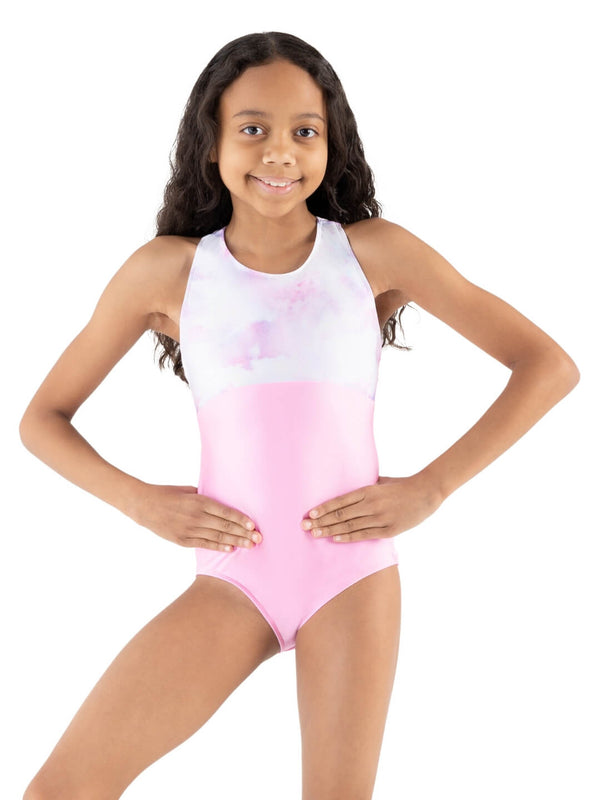 capezio Pixel Pop Star Swirl Leotard - Child