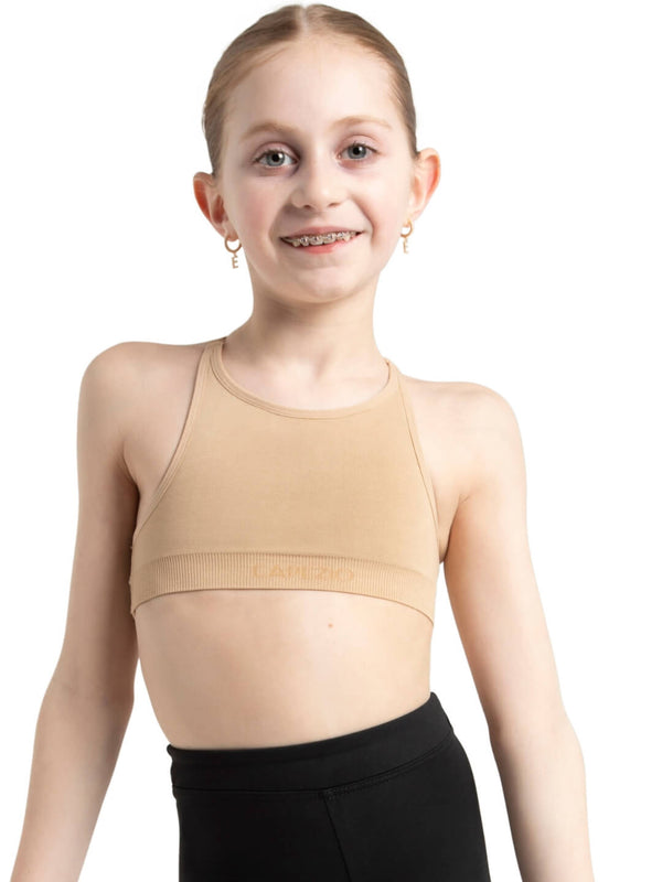 capezio Seamless Convertible Longline Bra - Girls