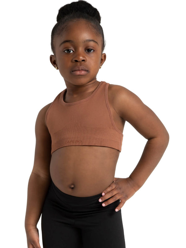 capezio Seamless Racerback Sports Bra - Girls