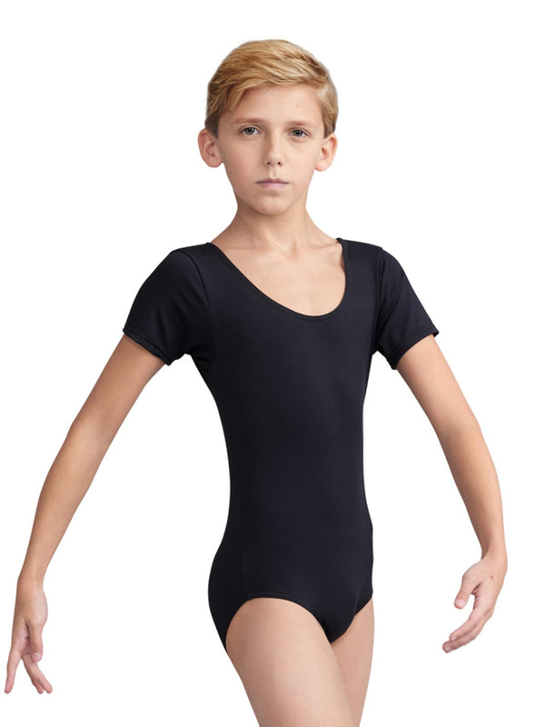 capezio Short Sleeve Leotard - Boys
