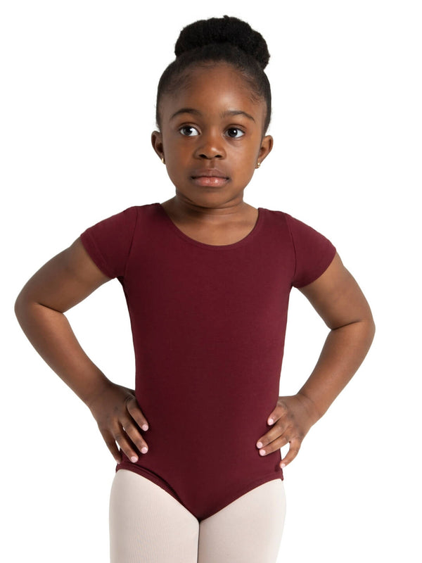 capezio Short Sleeve Leotard - Girls