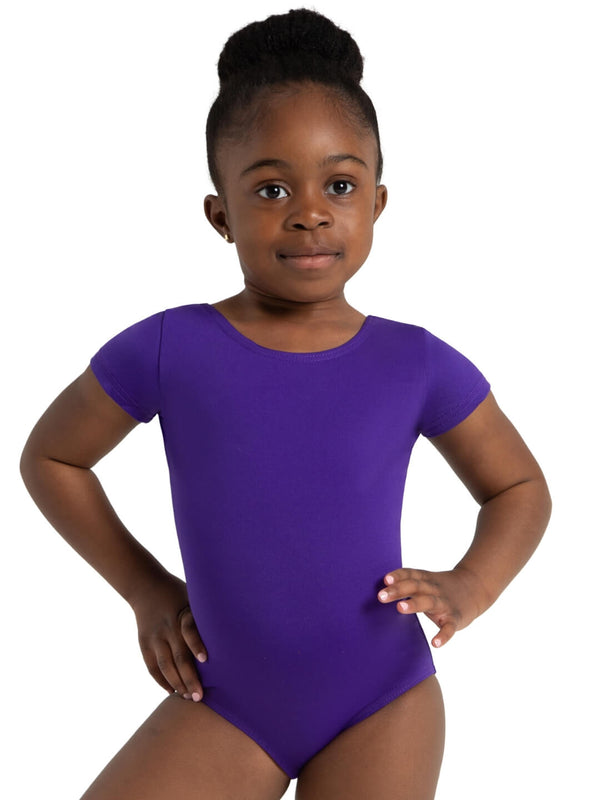 capezio Short Sleeve Leotard - Girls