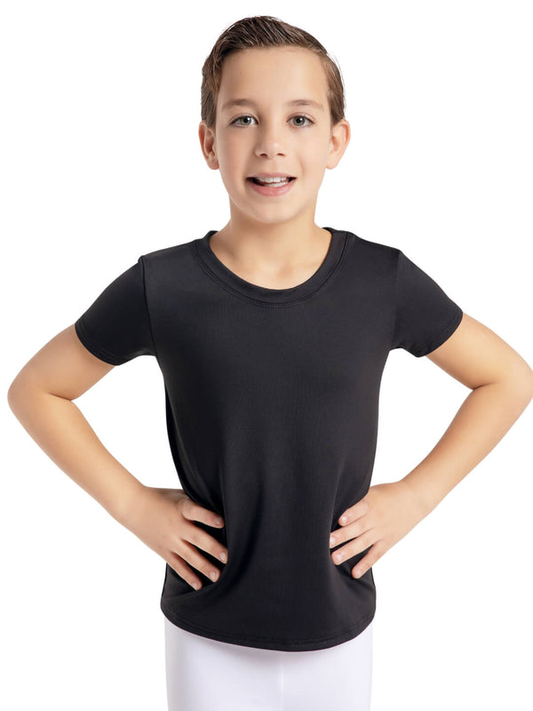 capezio Studio Collection Crew Neck Tee - Boys