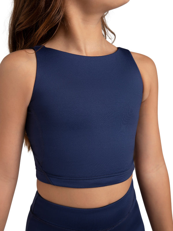 capezio Studio Collection High Neck Bra Top - Child