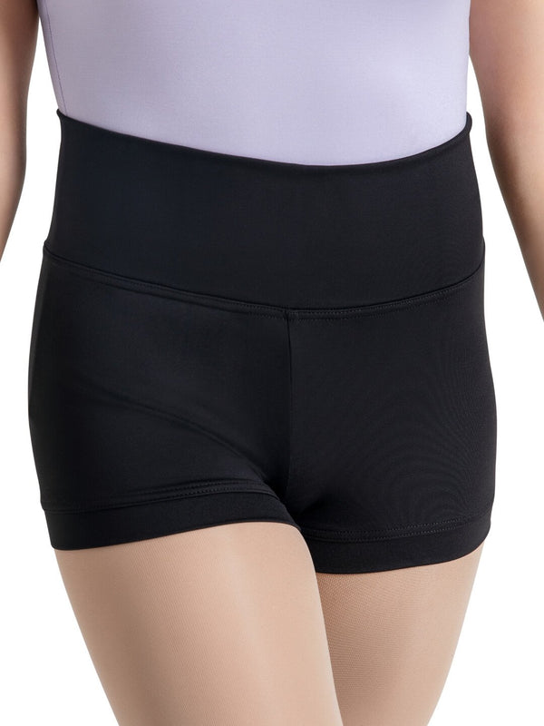 capezio Studio Collection High Waisted Short
